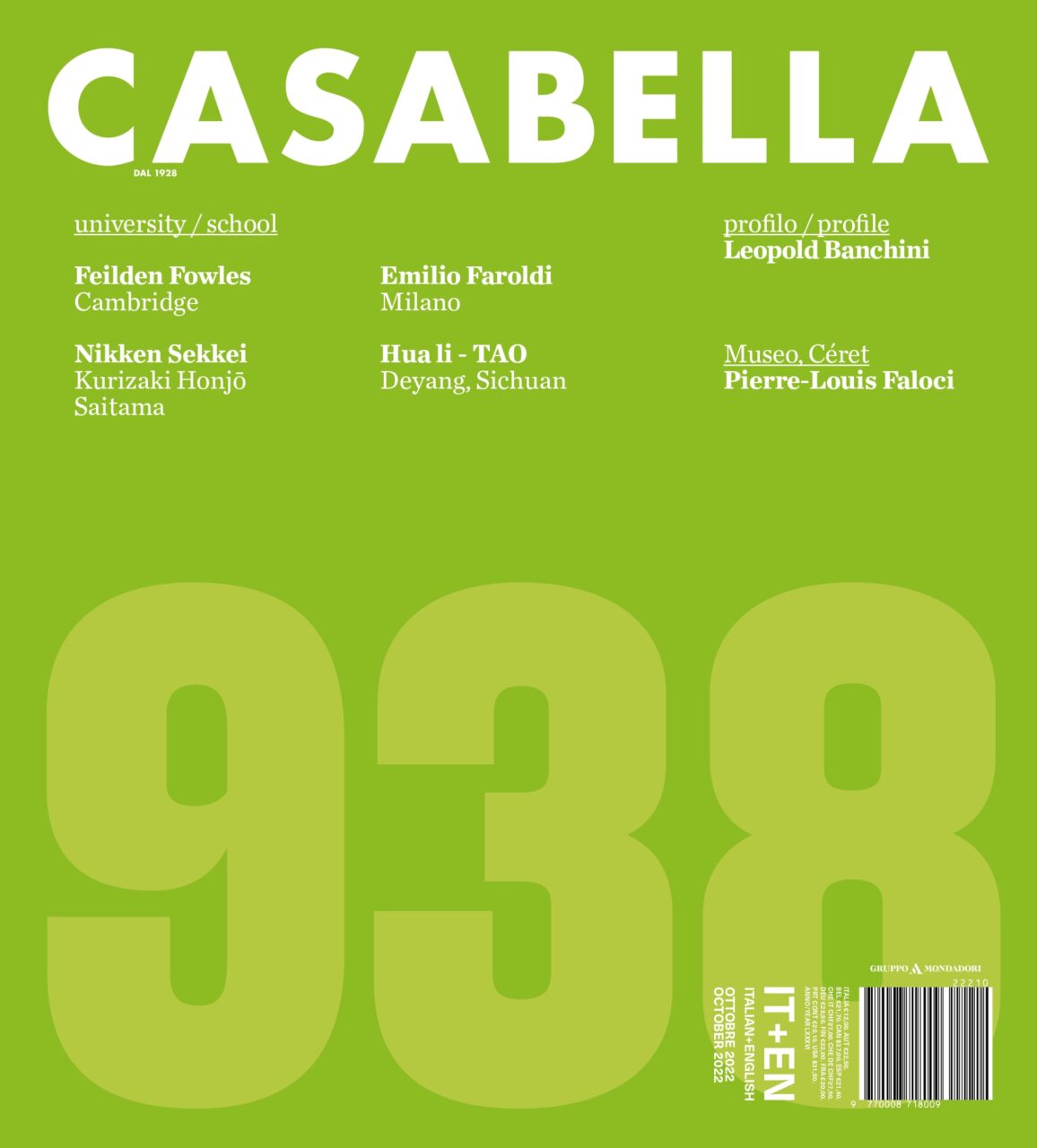 Casabella: I modi virtuosi di costruire.